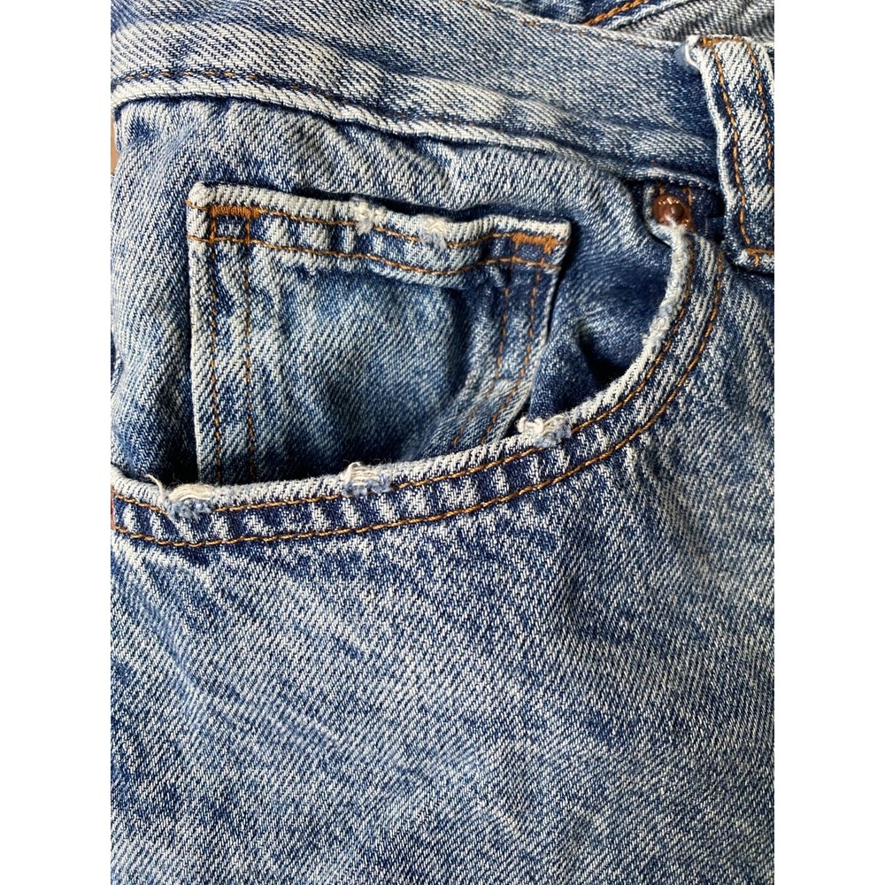 Gap Jeans Womens 16 Blue '90s Loose Straight Relaxed Medium Wash Denim 36x29 - Picture 8 of 11